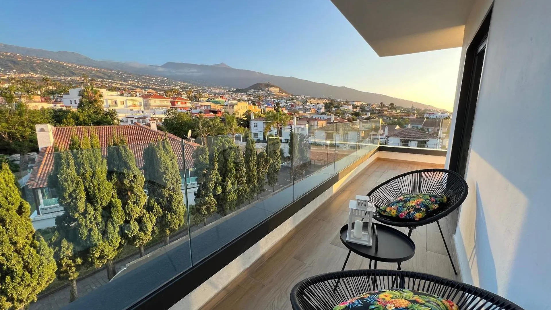 شقة Lujoso Apartamento Completo, Piscina, Terraza Con Vistas Al Teide بويرتو ذي لا كروز
